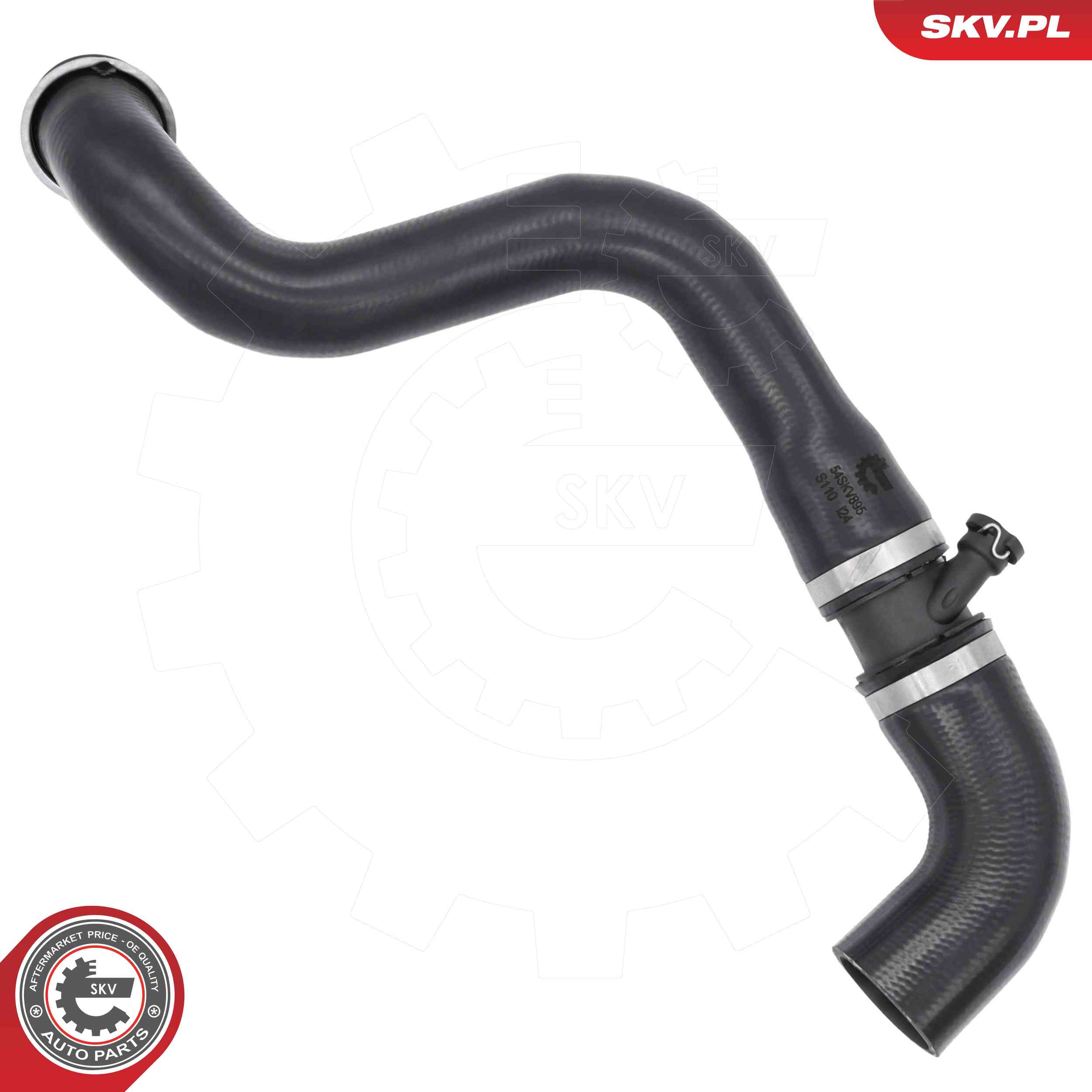 Ilustracja 54SKV895 ESEN SKV przewód elastyczny chłodnicy