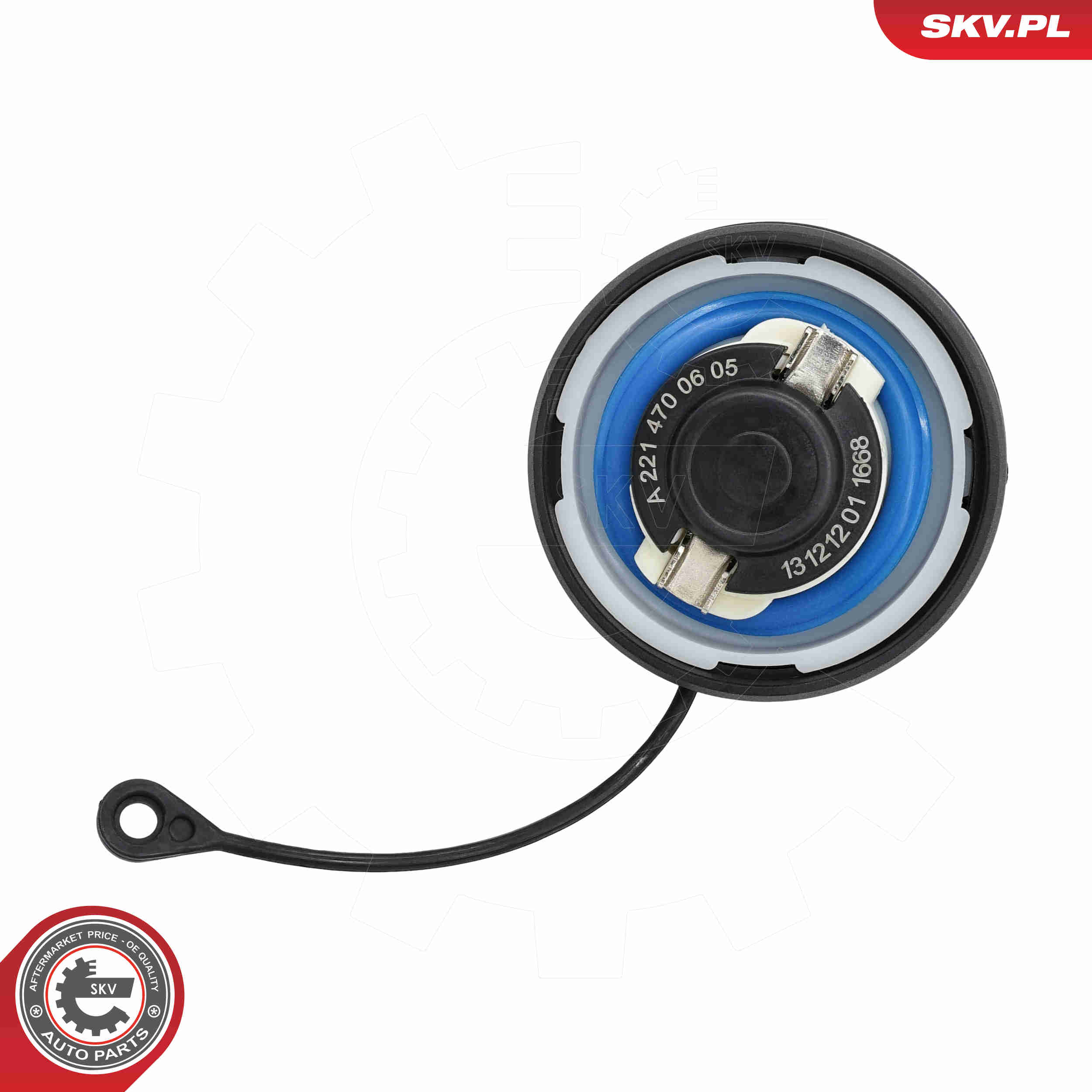 Ilustracja 61SKV065 ESEN SKV zamknięcie, zbiornik paliwa