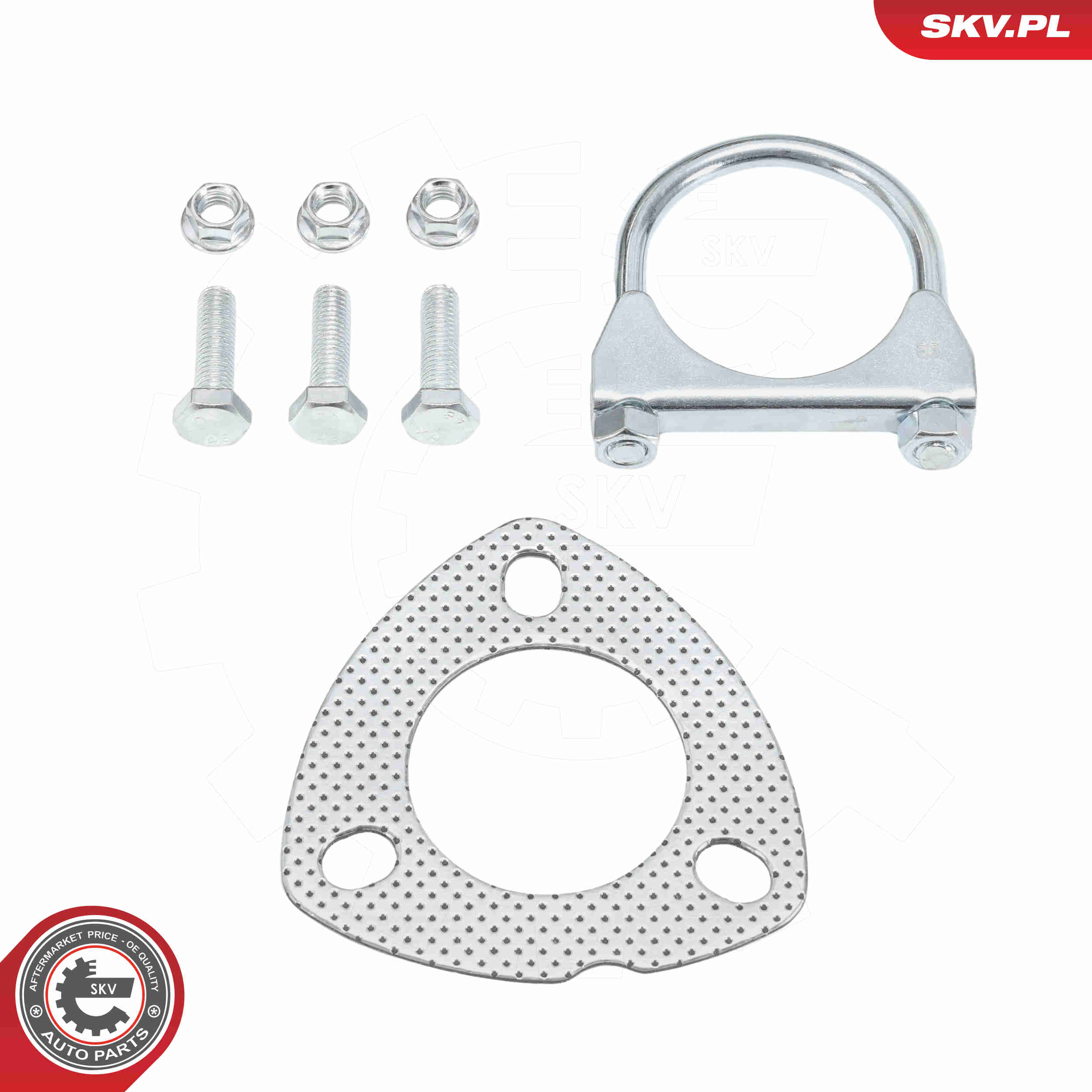 Ilustracja 62SKV545 ESEN SKV filtr sadzy / filtr cząstek stałych, układ wydechowy