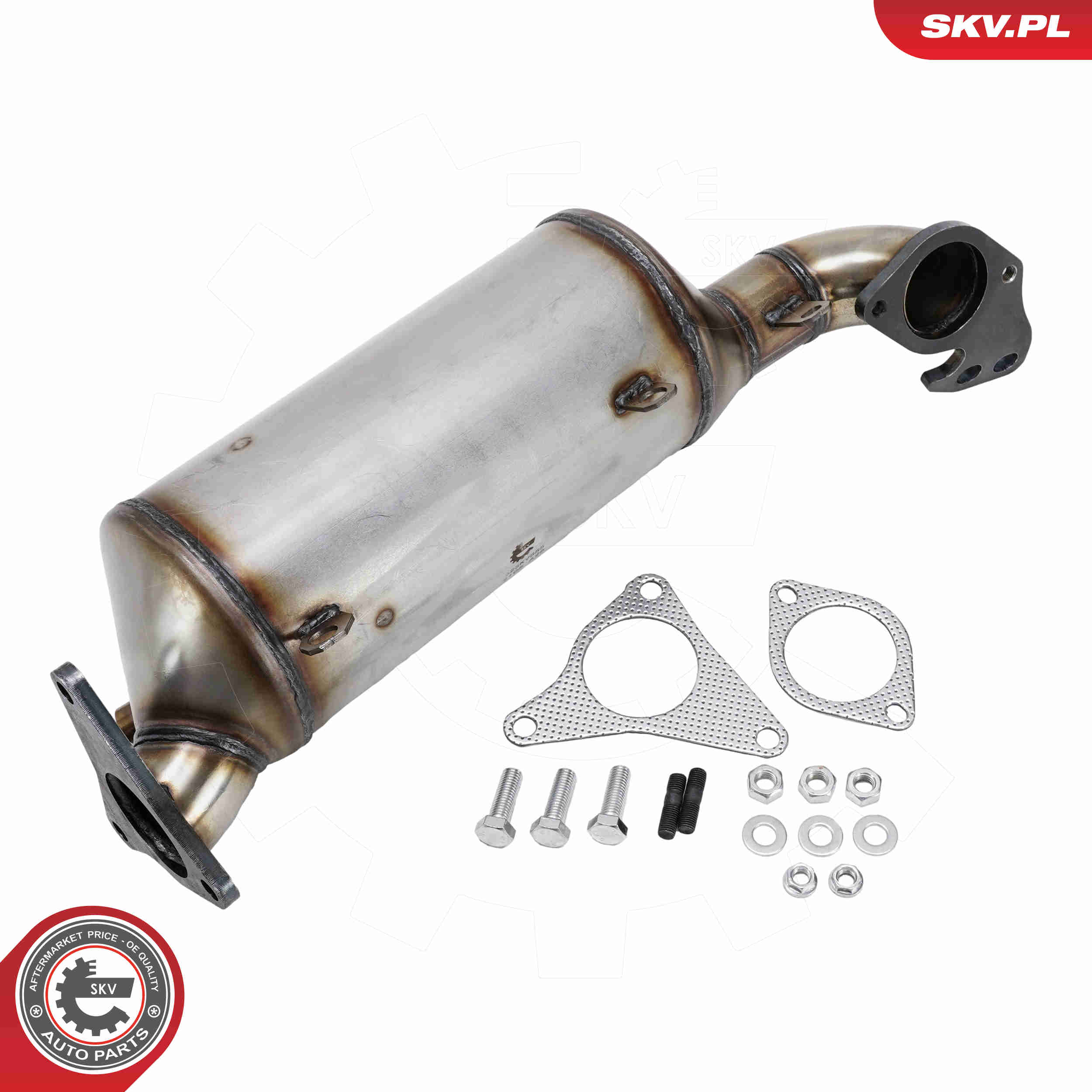 Ilustracja 62SKV555 ESEN SKV filtr sadzy / filtr cząstek stałych, układ wydechowy