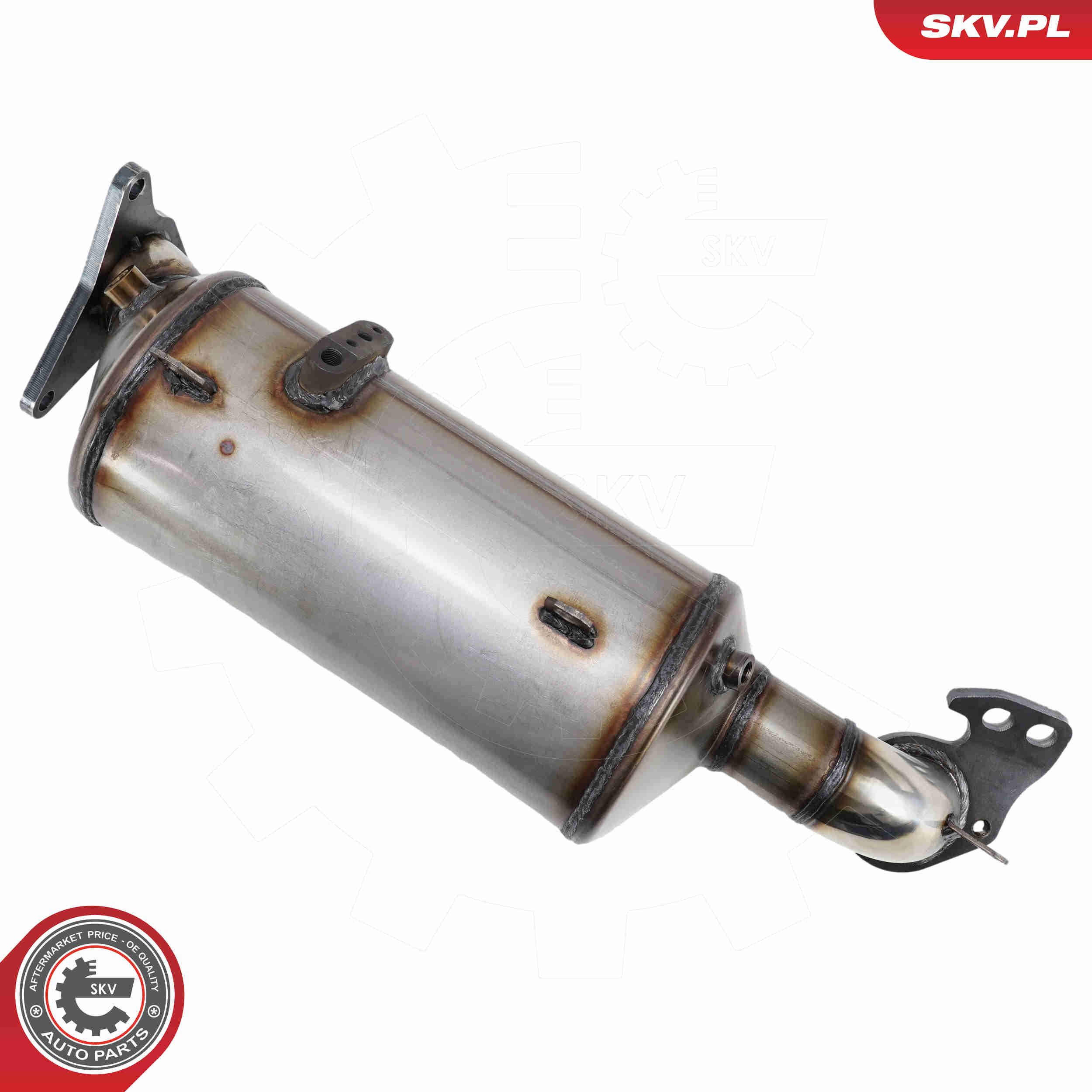 Ilustracja 62SKV555 ESEN SKV filtr sadzy / filtr cząstek stałych, układ wydechowy