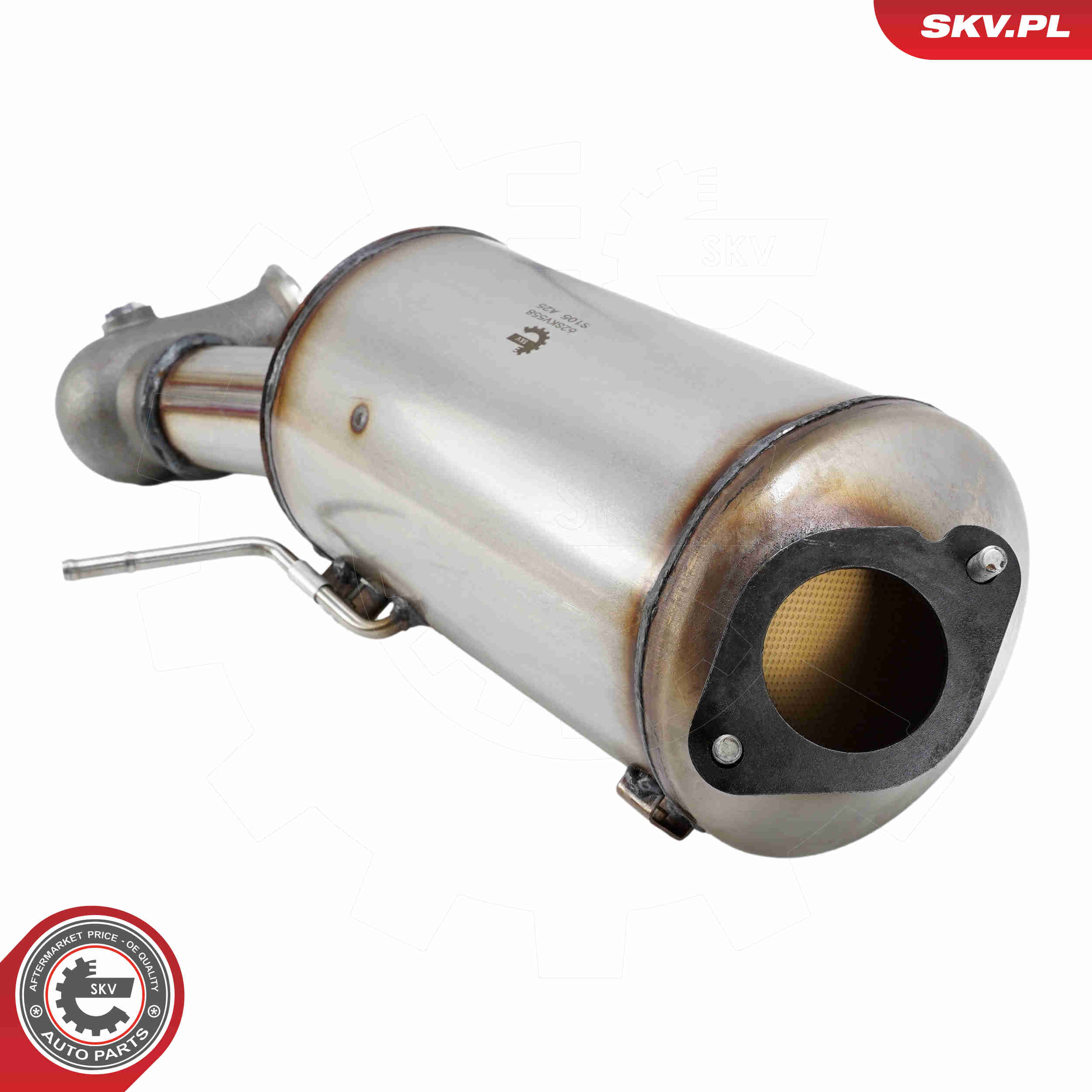 Ilustracja 62SKV558 ESEN SKV filtr sadzy / filtr cząstek stałych, układ wydechowy