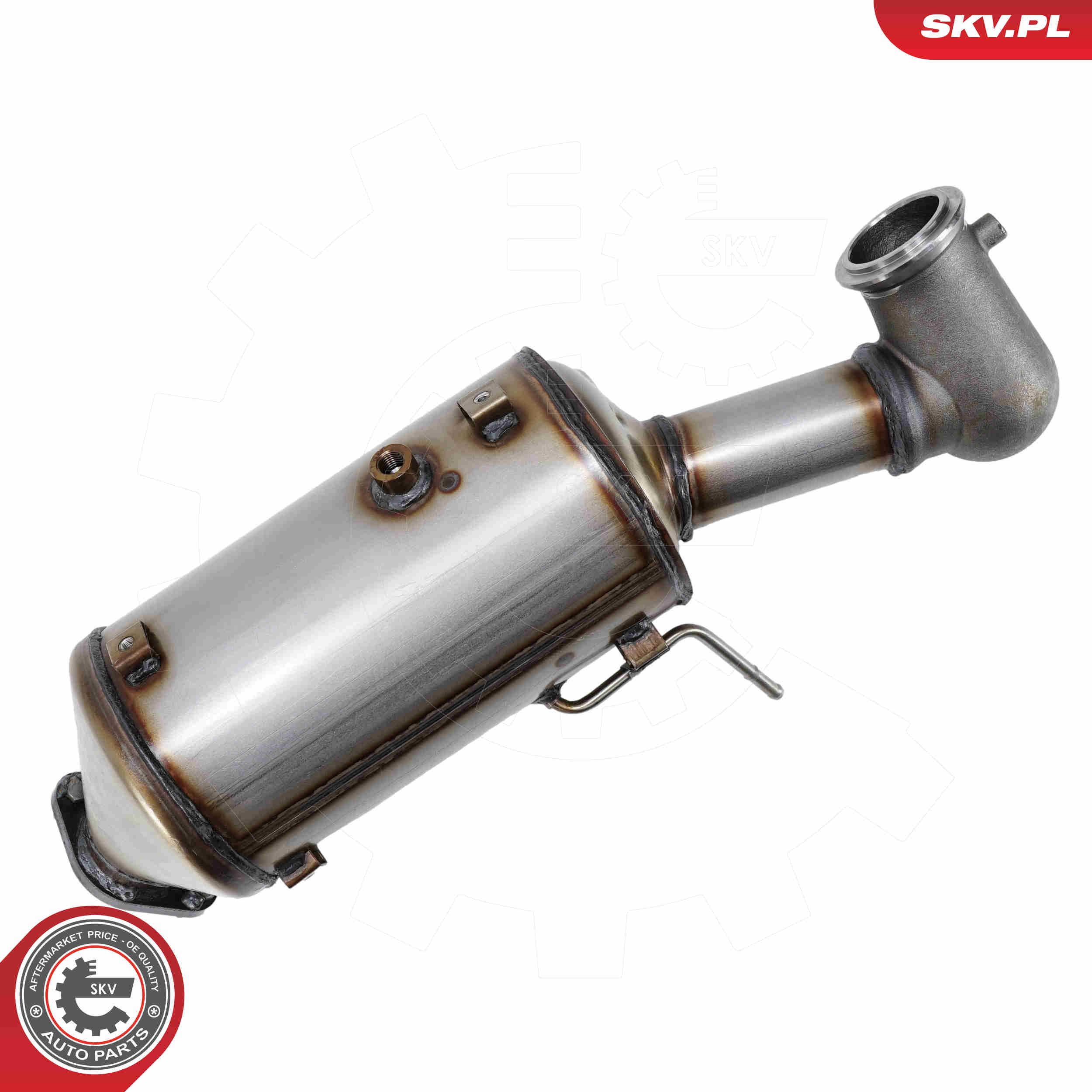 Ilustracja 62SKV558 ESEN SKV filtr sadzy / filtr cząstek stałych, układ wydechowy