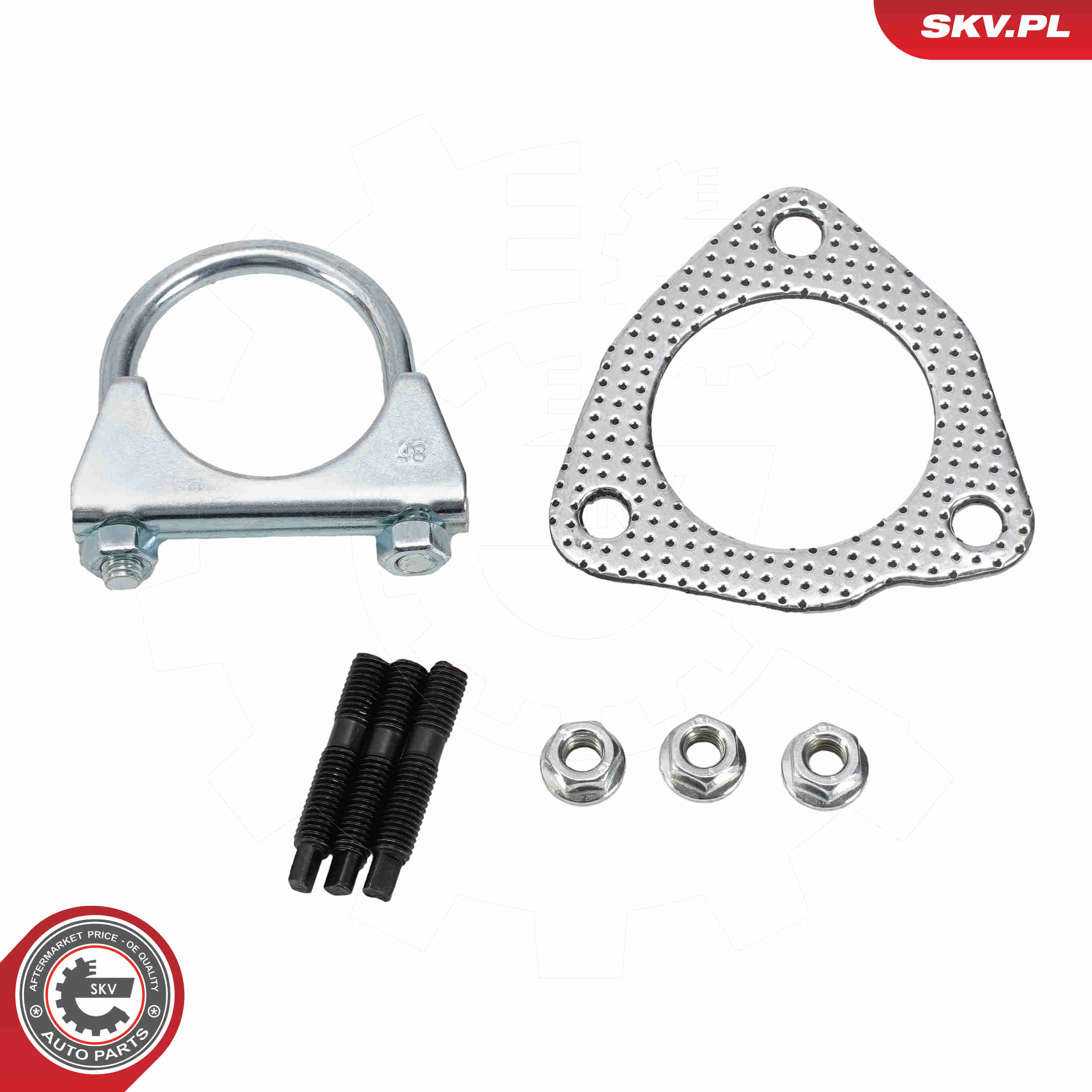 Ilustracja 62SKV569 ESEN SKV filtr sadzy / filtr cząstek stałych, układ wydechowy