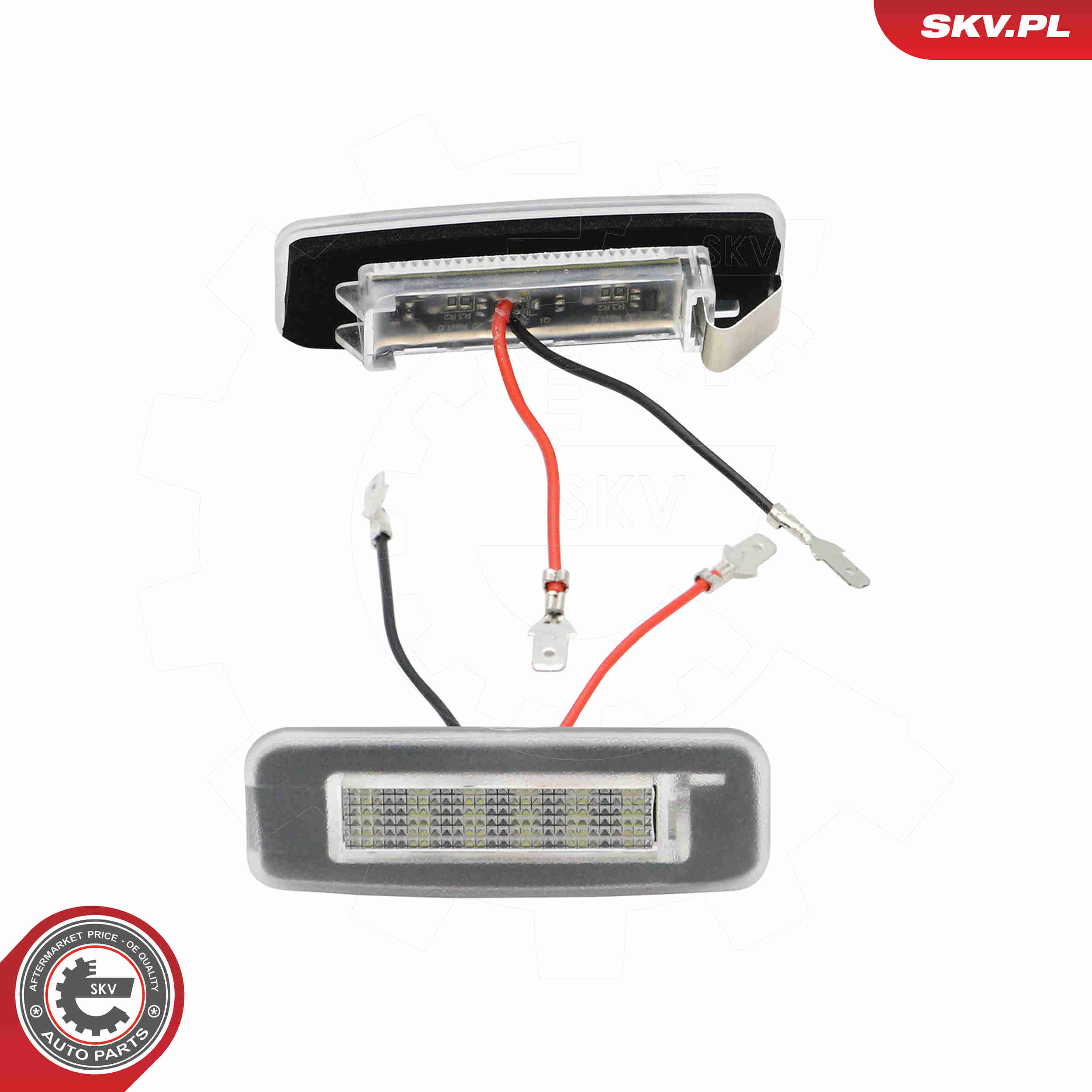 Ilustracja 72SKV552 ESEN SKV oświetlenie tablicy rejestracyjnej