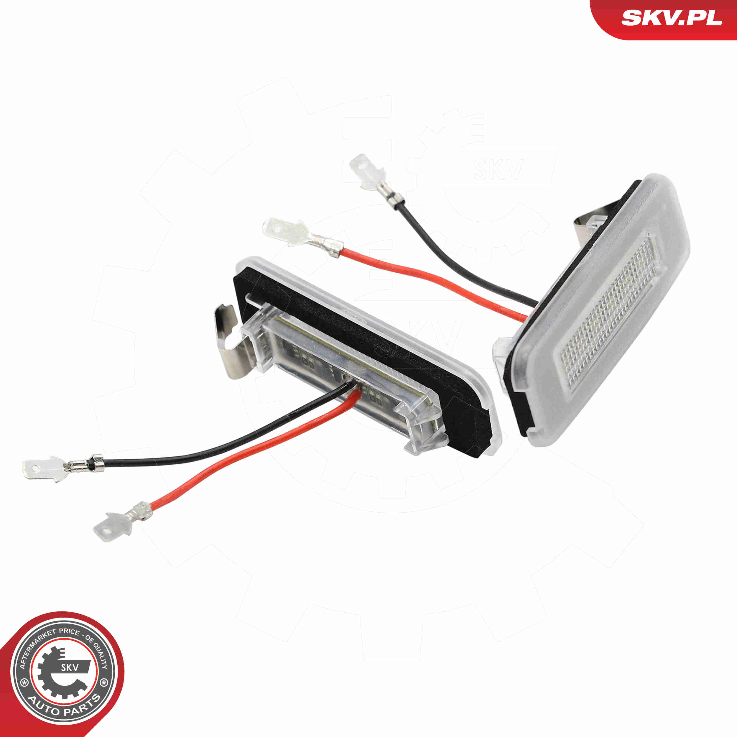 Ilustracja 72SKV552 ESEN SKV oświetlenie tablicy rejestracyjnej