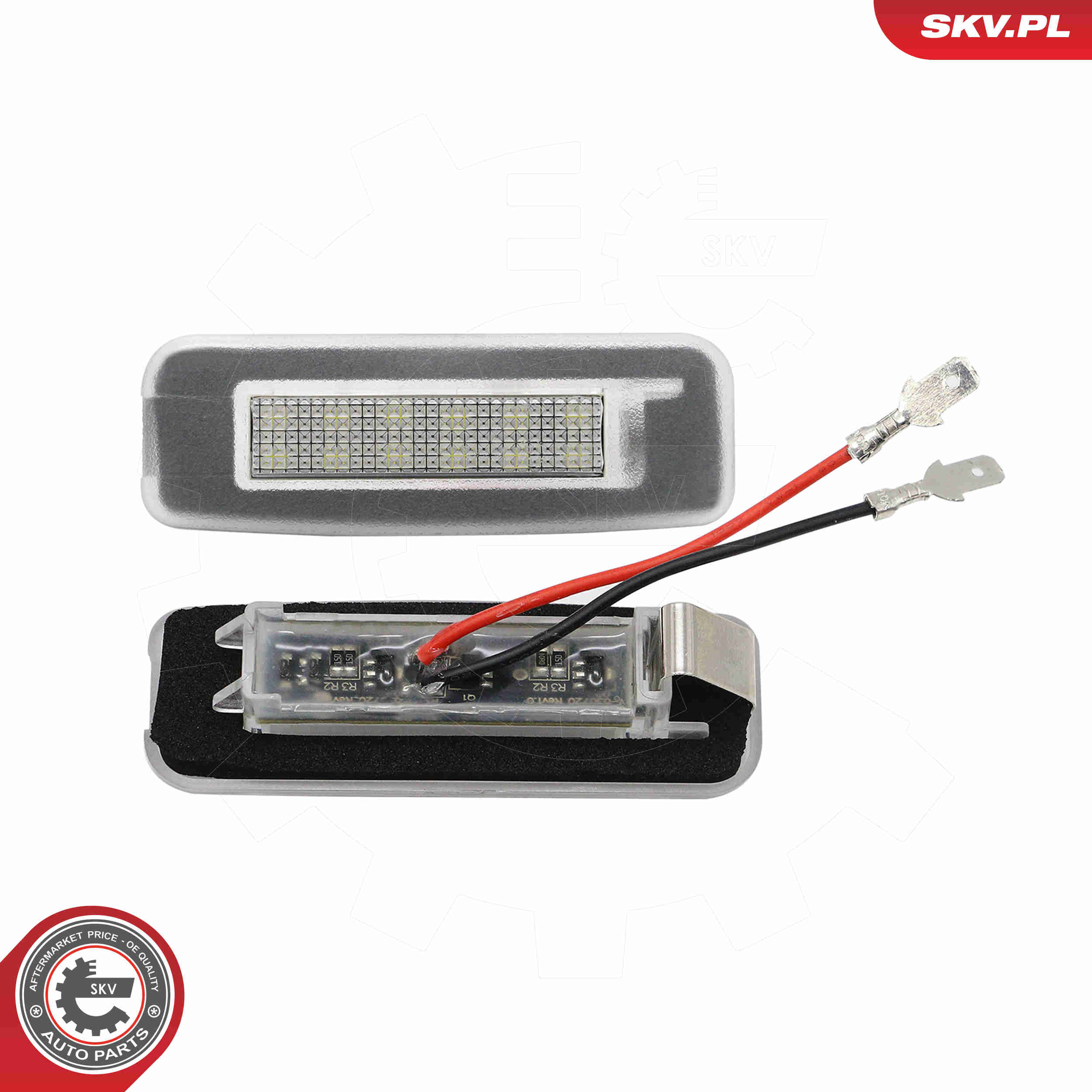 Ilustracja 72SKV552 ESEN SKV oświetlenie tablicy rejestracyjnej