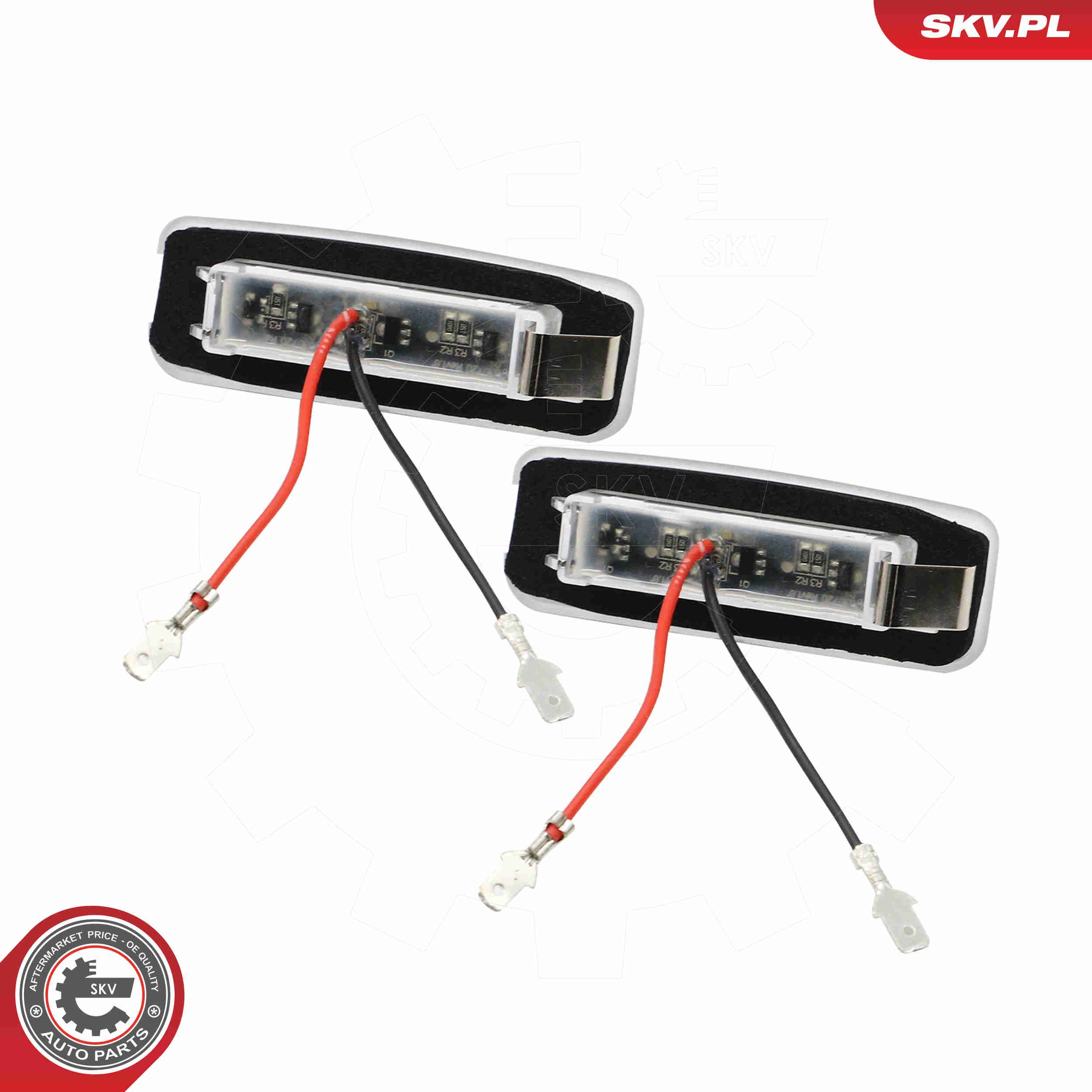 Ilustracja 72SKV552 ESEN SKV oświetlenie tablicy rejestracyjnej