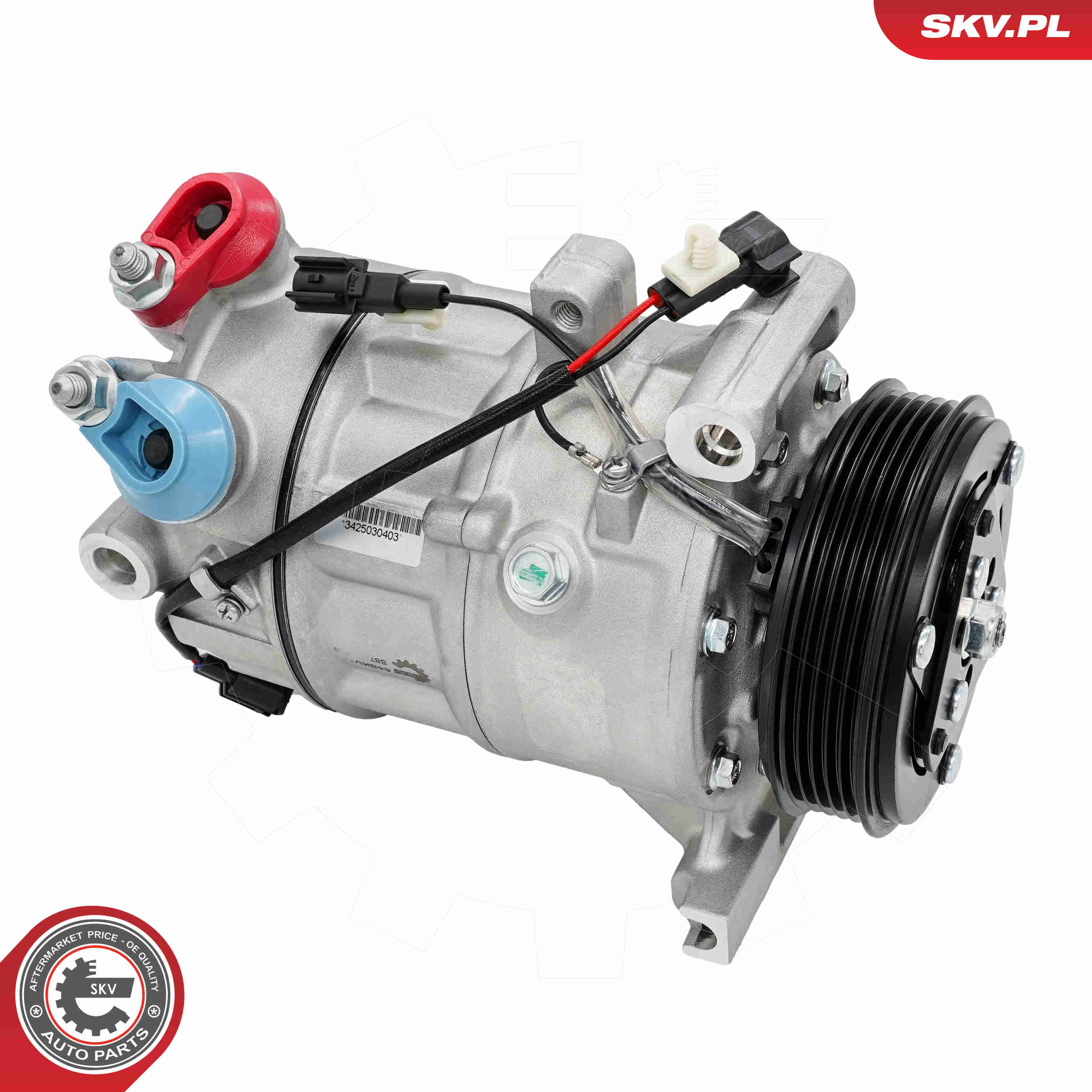 Ilustracja 84SKV142 ESEN SKV sprężarka, klimatyzacja