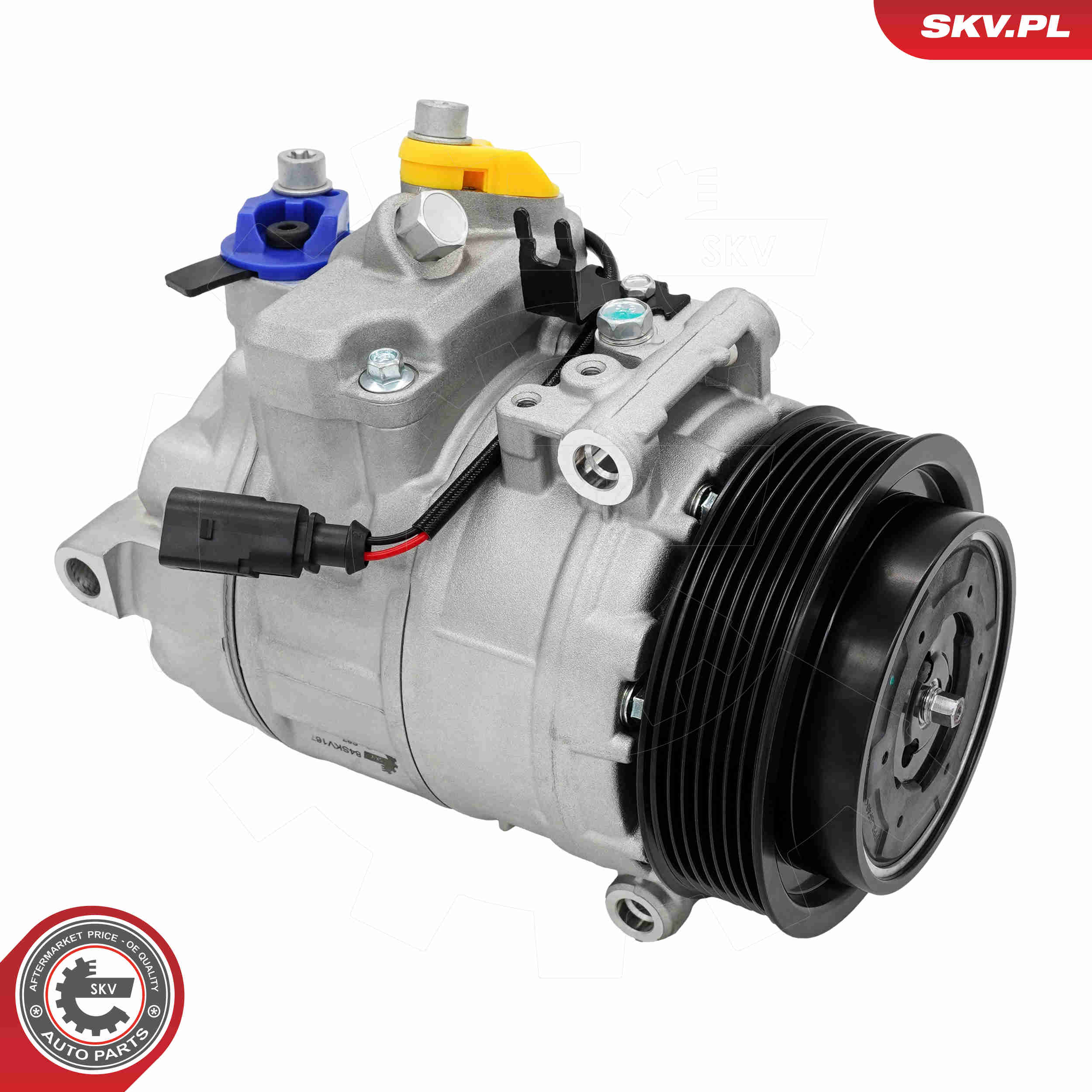 Ilustracja 84SKV167 ESEN SKV sprężarka, klimatyzacja