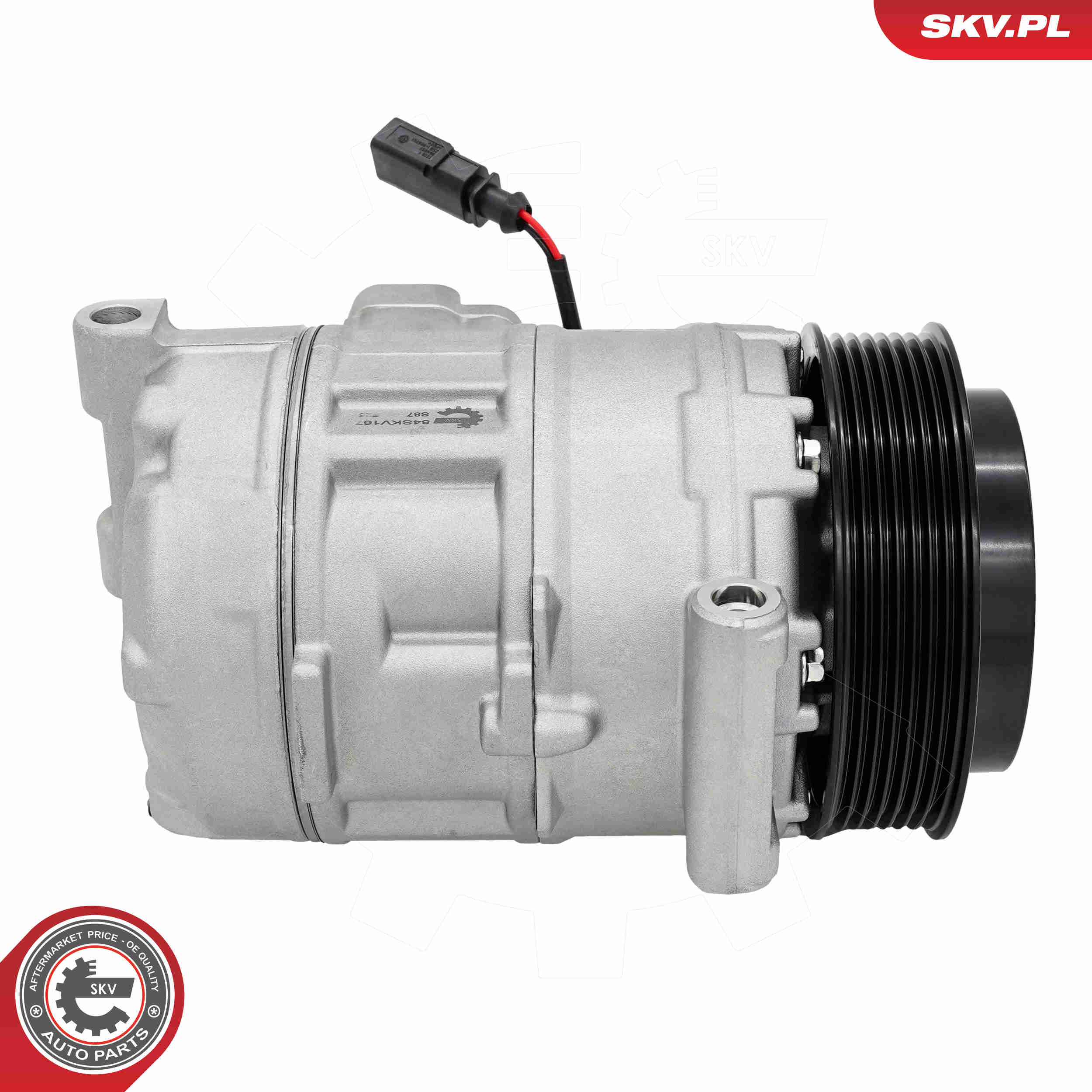 Ilustracja 84SKV167 ESEN SKV sprężarka, klimatyzacja