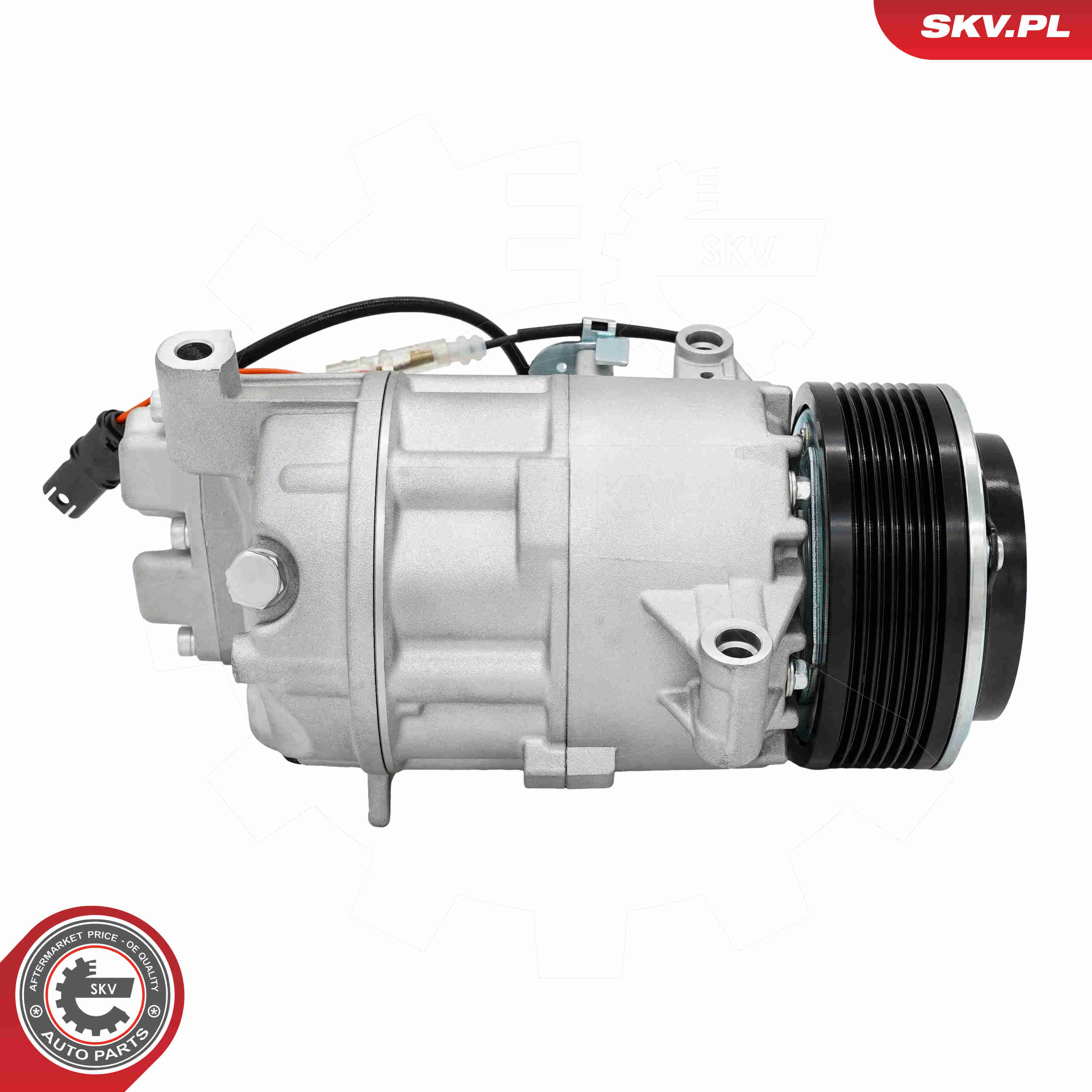 Ilustracja 84SKV125 ESEN SKV sprężarka, klimatyzacja