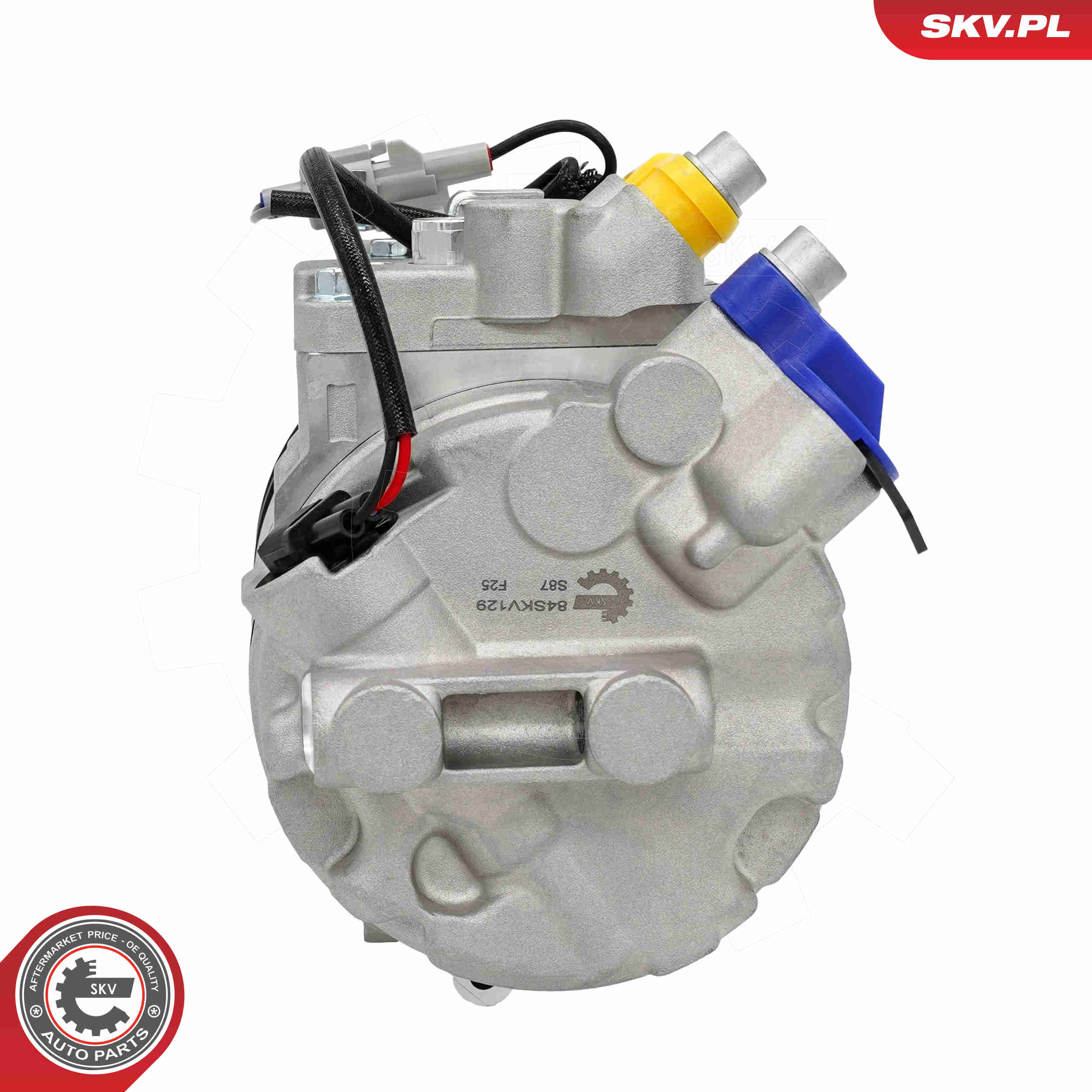 Ilustracja 84SKV129 ESEN SKV sprężarka, klimatyzacja