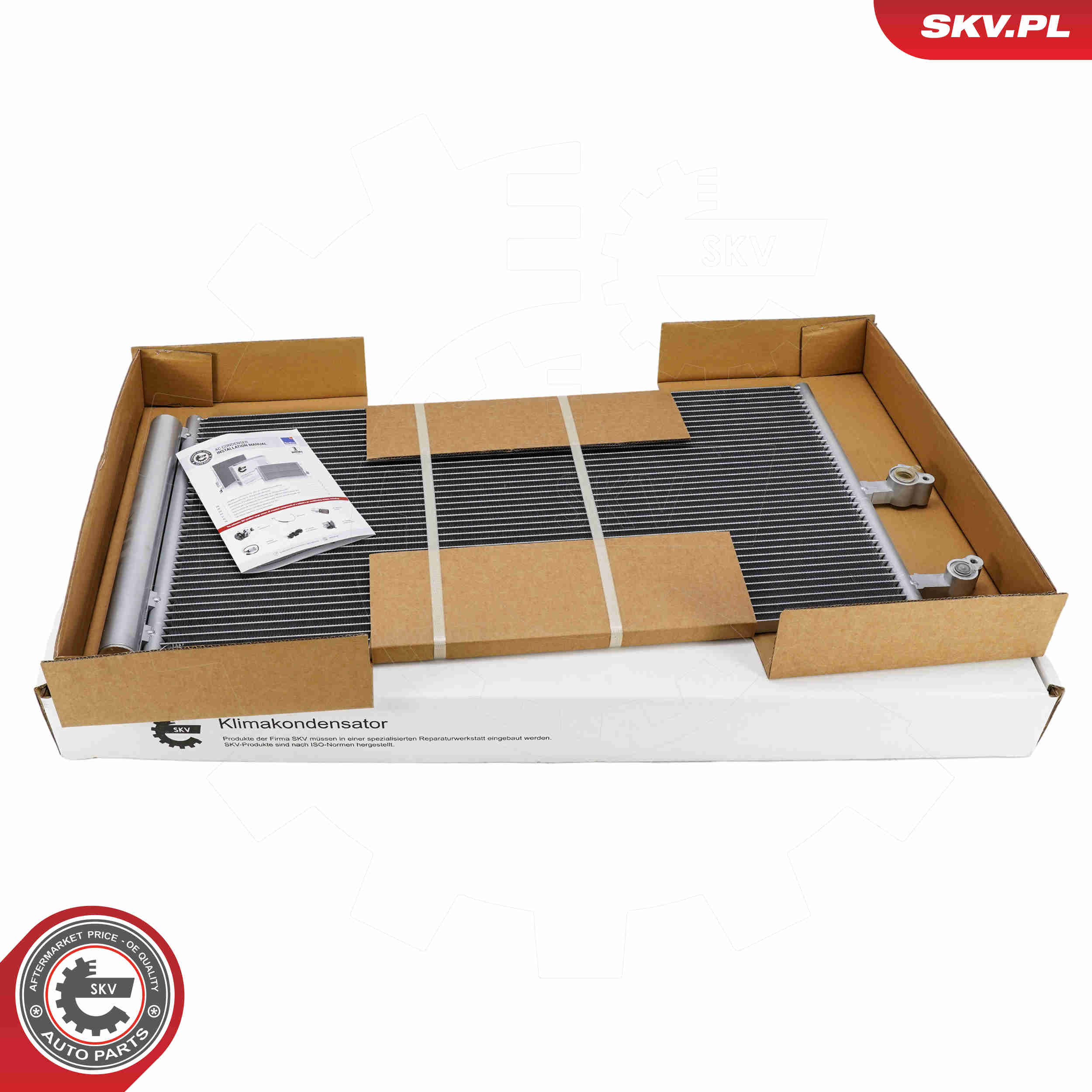 Ilustracja 86SKV442 ESEN SKV skraplacz, klimatyzacja