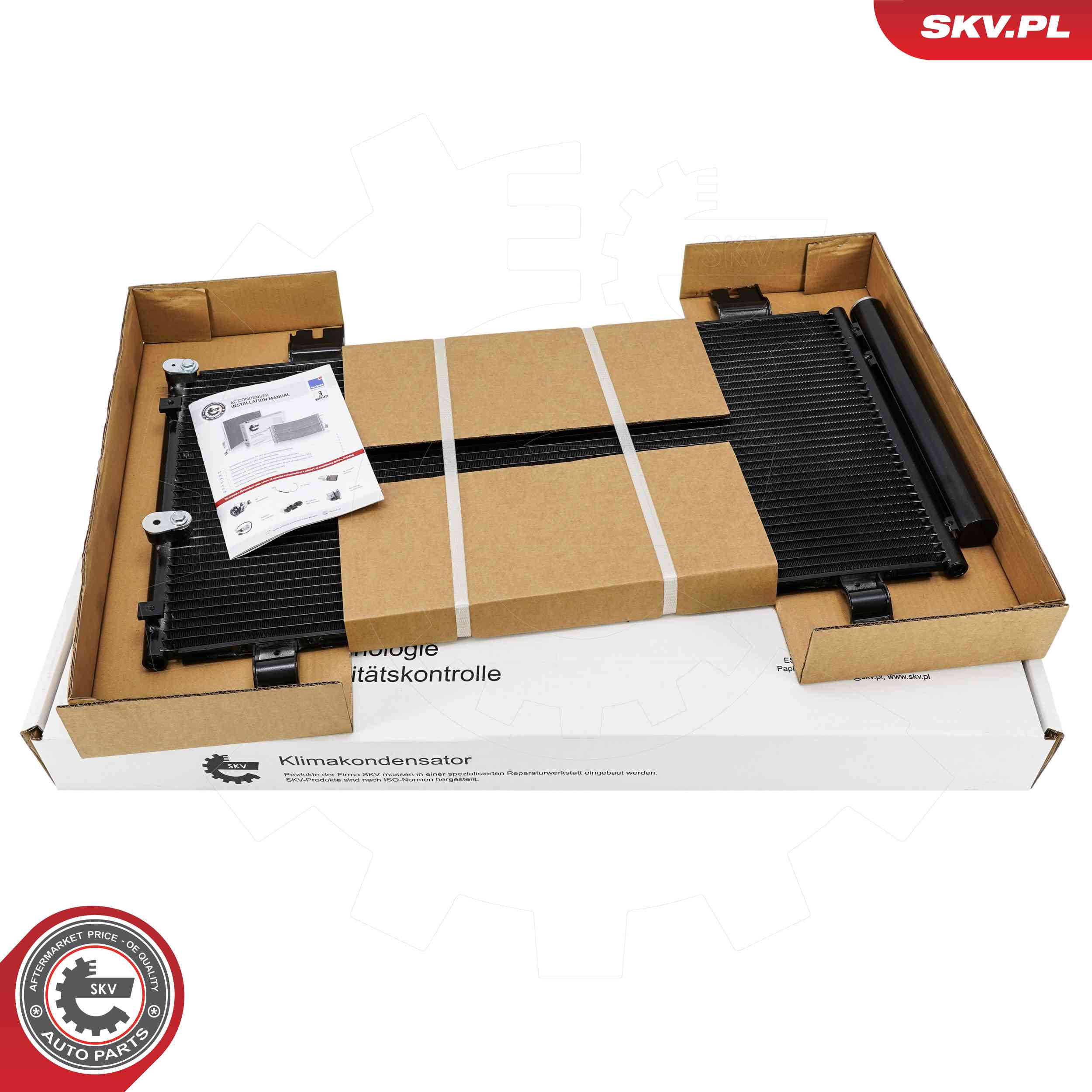 Ilustracja 86SKV488 ESEN SKV skraplacz, klimatyzacja