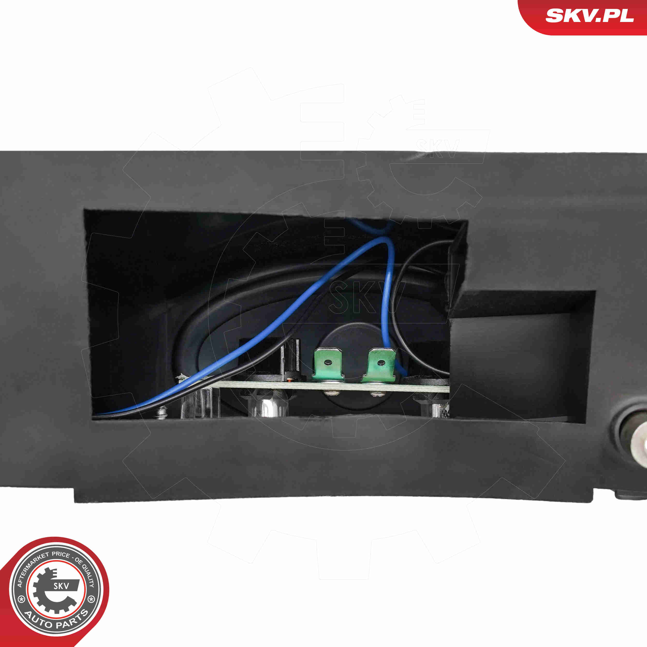 Ilustracja 97SKV293 ESEN SKV klamka pokrywy bagażnika