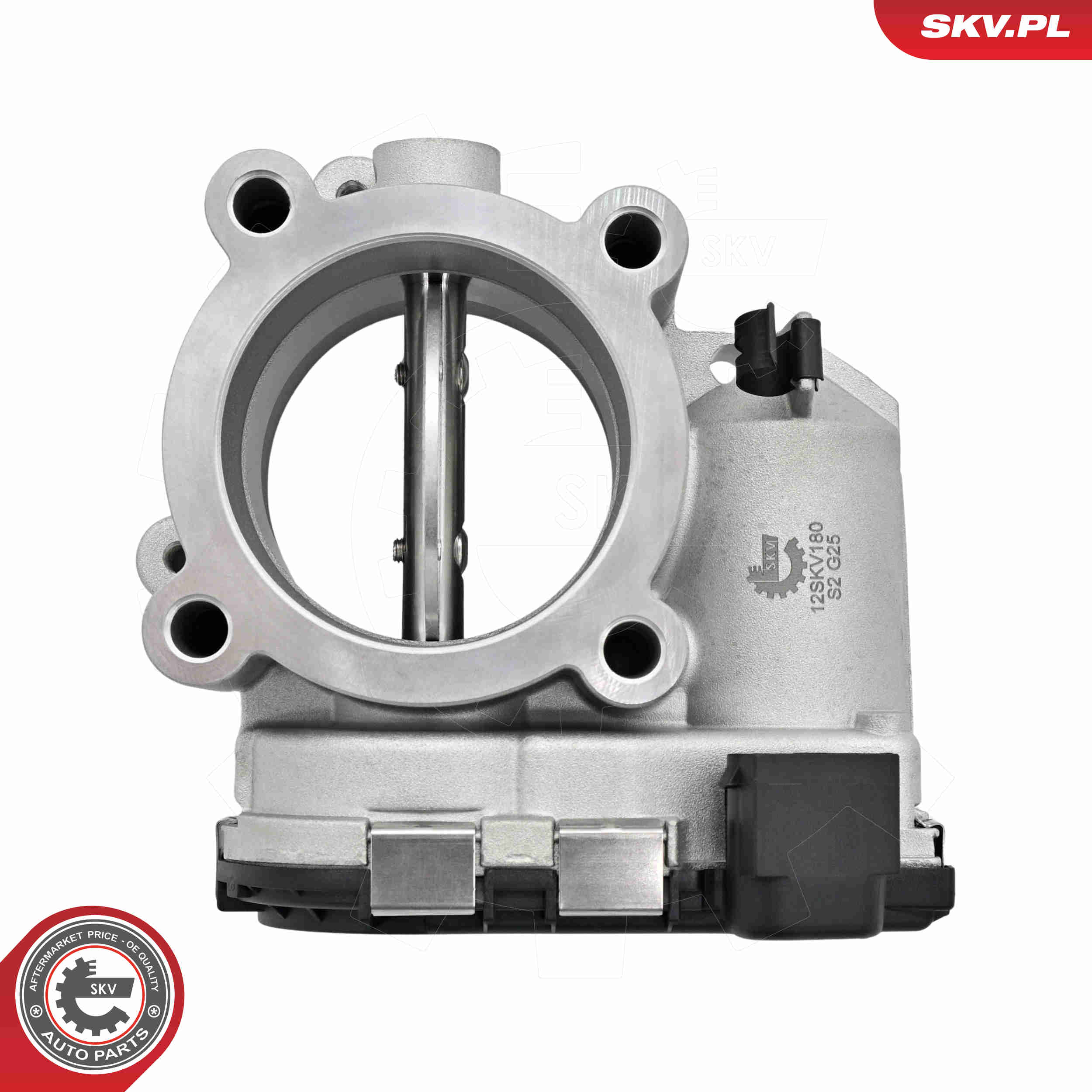 Ilustracja 12SKV180 ESEN SKV korpus przepustnicy