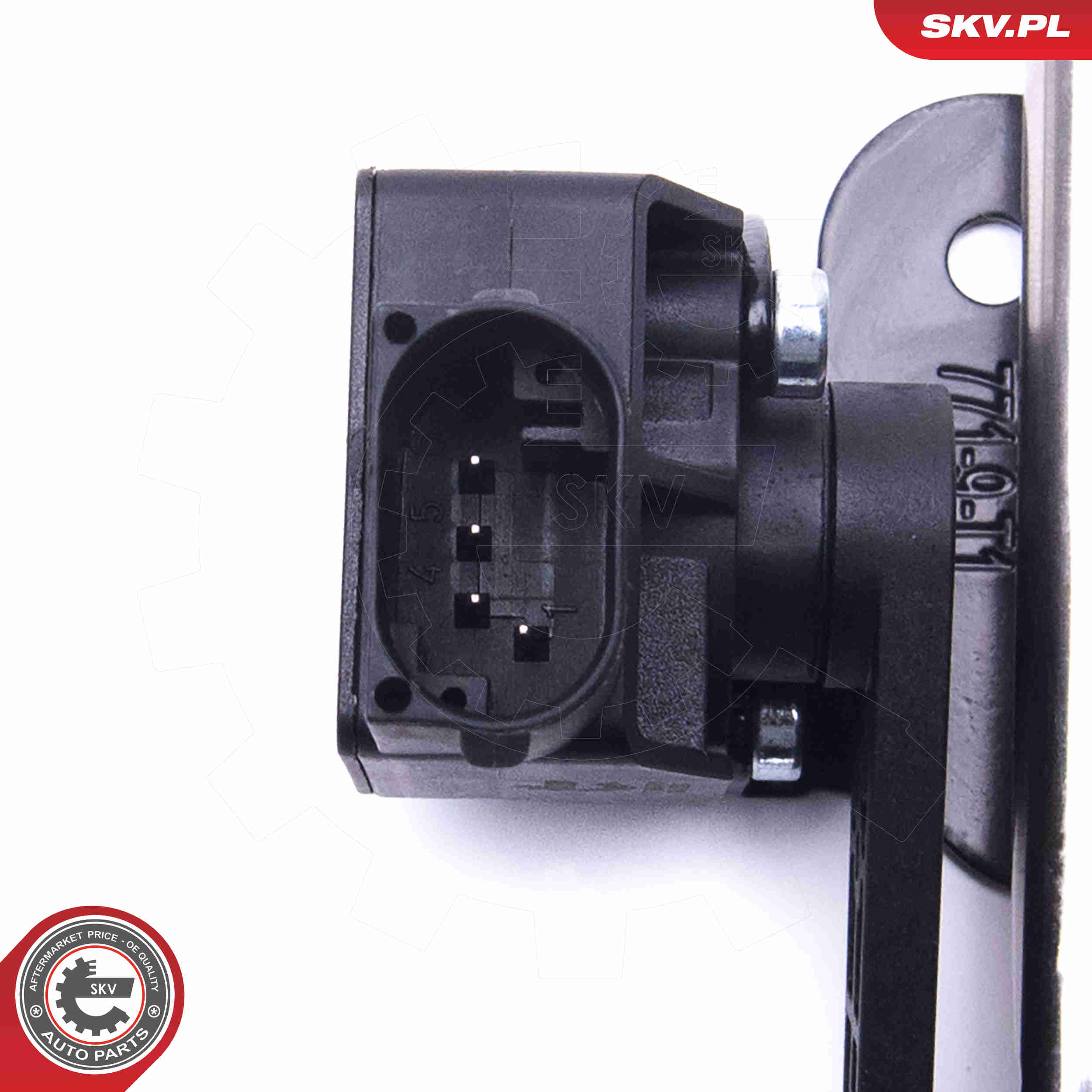 Ilustracja 17SKV730 ESEN SKV czujnik, regulacja zasięgu świateł