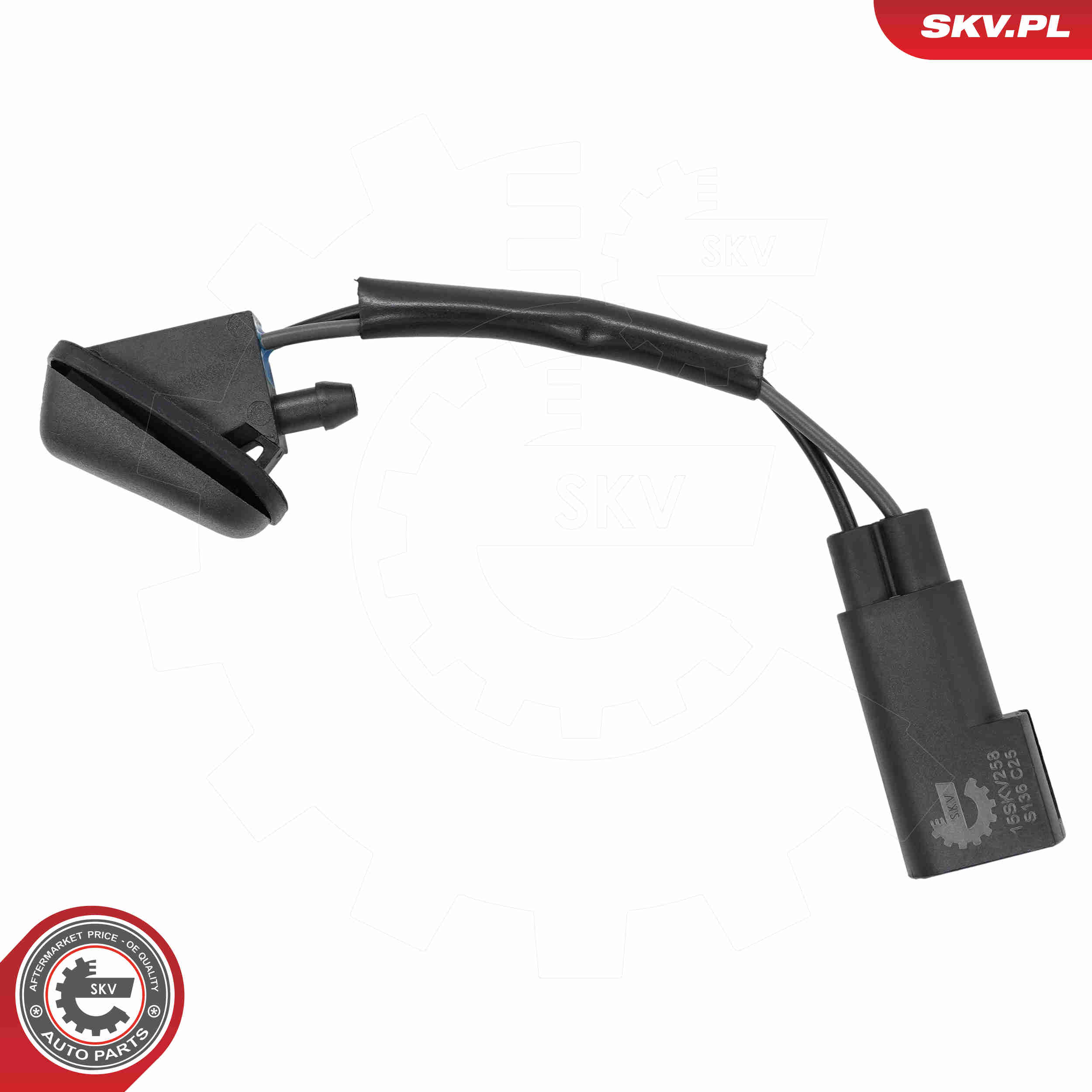 Ilustracja 15SKV258 ESEN SKV dysza spryskiwacza, czyszczenie szyb