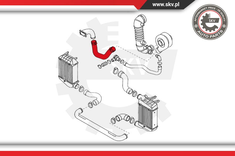 Ilustracja 24SKV114 ESEN SKV przewód powietrza doładowującego