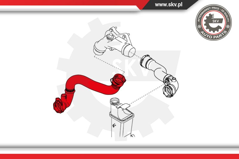 Ilustracja 24SKV266 ESEN SKV przewód elastyczny chłodnicy