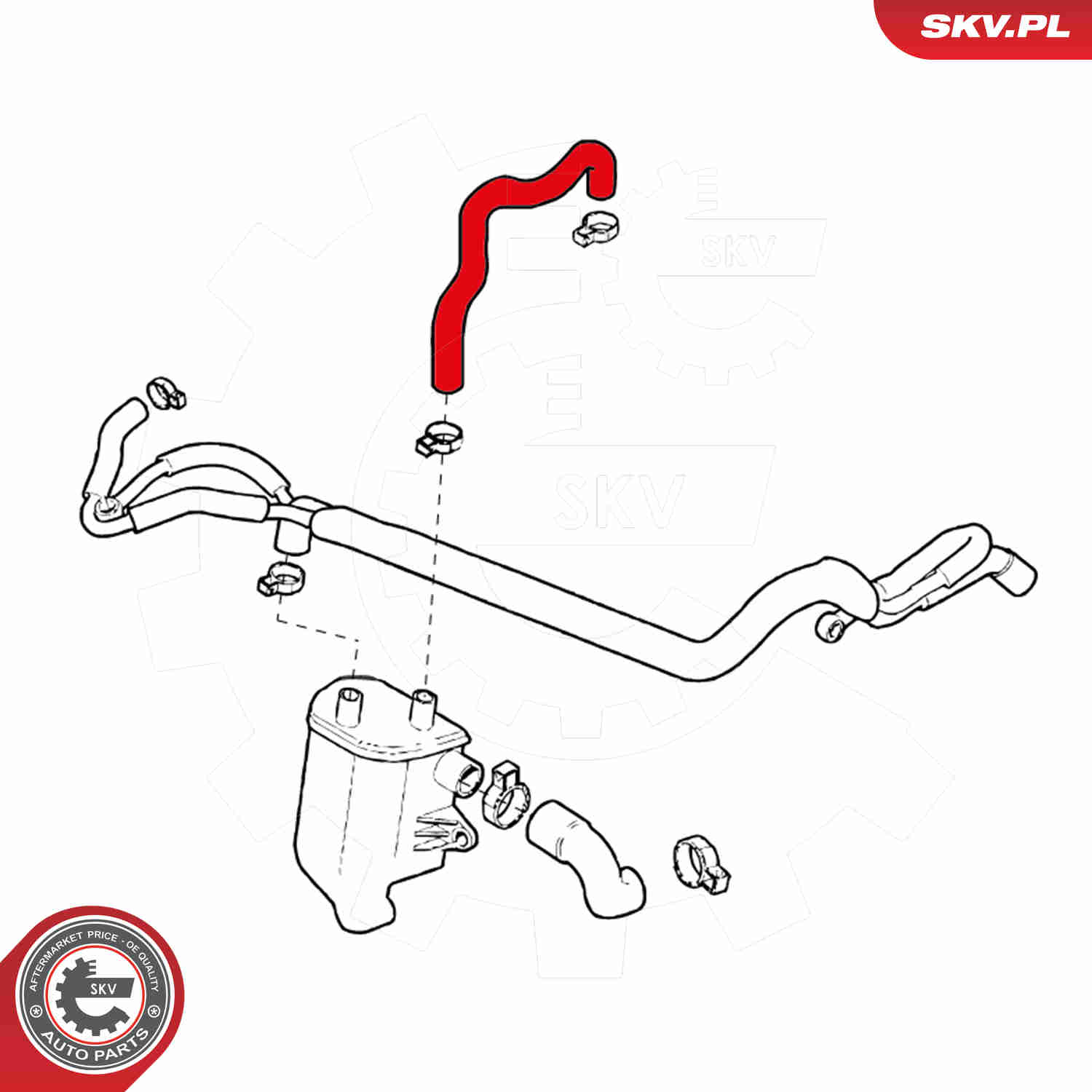 Ilustracja 24SKV458 ESEN SKV odma / wentylacja skrzyni korbowej