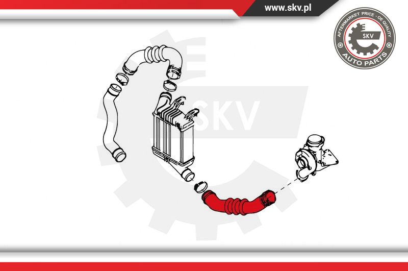 Ilustracja 24SKV640 ESEN SKV przewód powietrza doładowującego