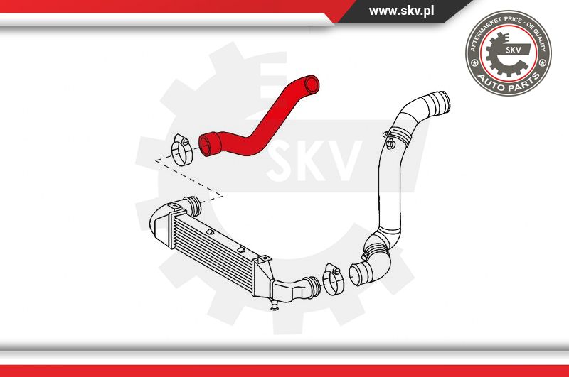 Ilustracja 24SKV616 ESEN SKV przewód powietrza doładowującego
