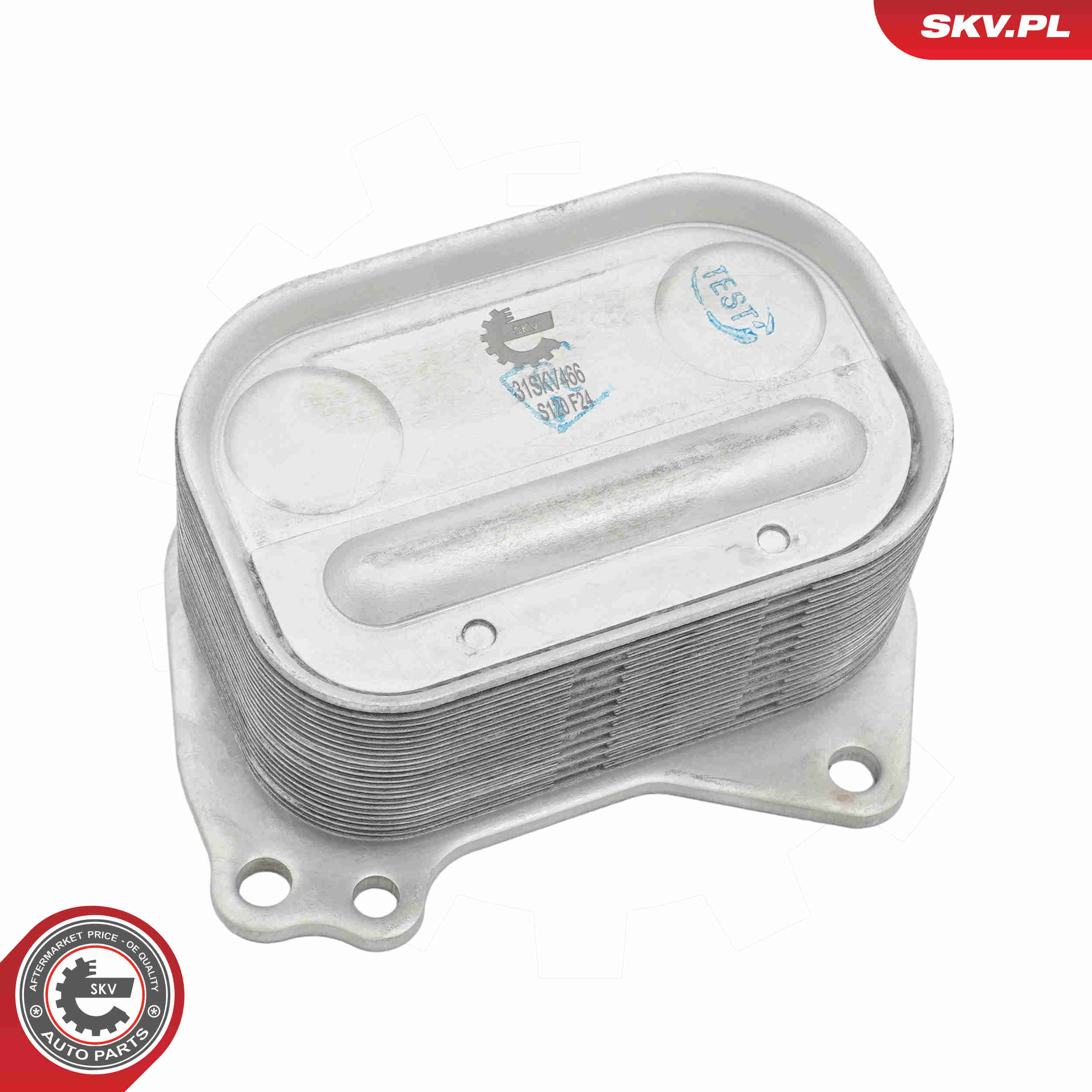 Ilustracja 31SKV466 ESEN SKV chłodnica oleju, olej silnikowy