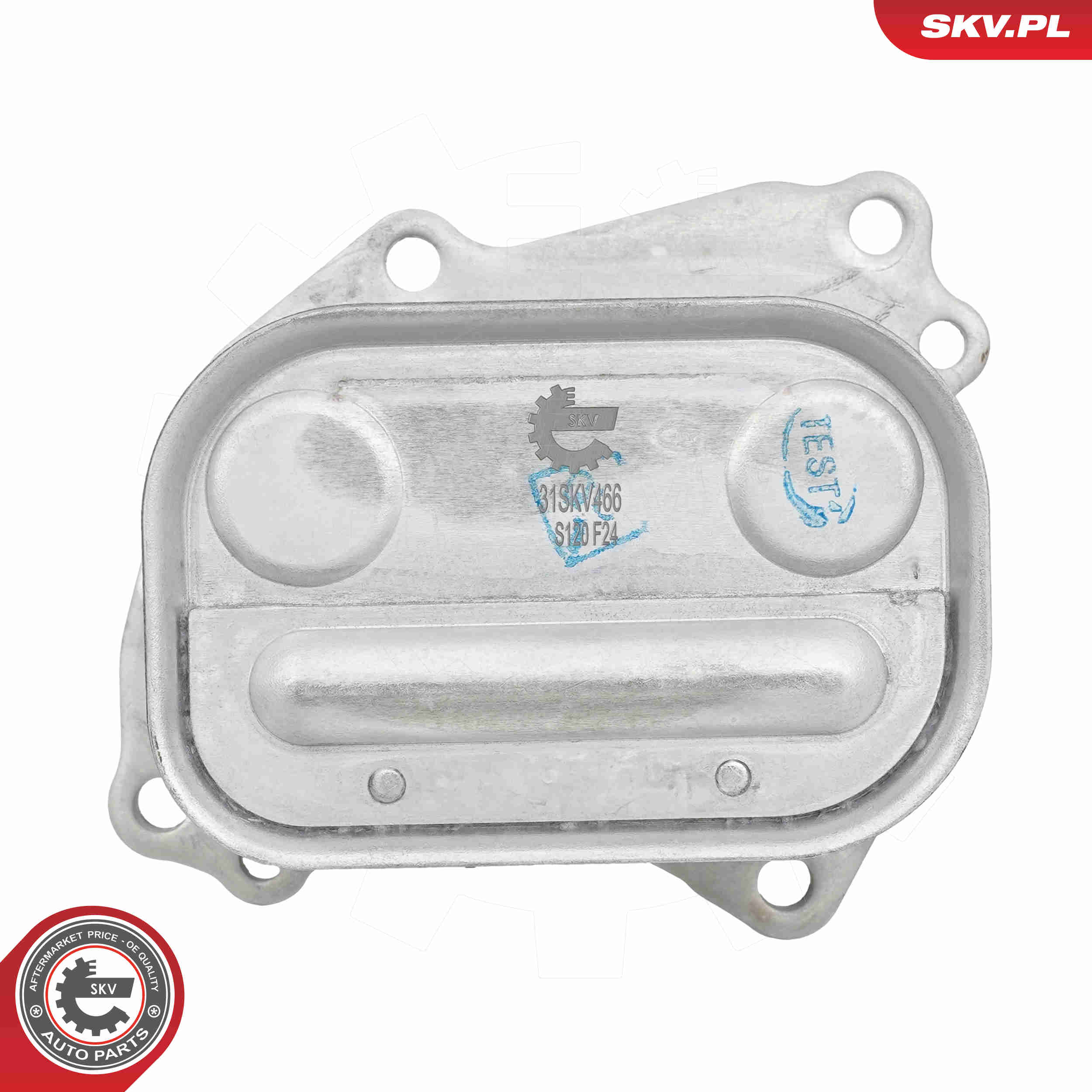 Ilustracja 31SKV466 ESEN SKV chłodnica oleju, olej silnikowy