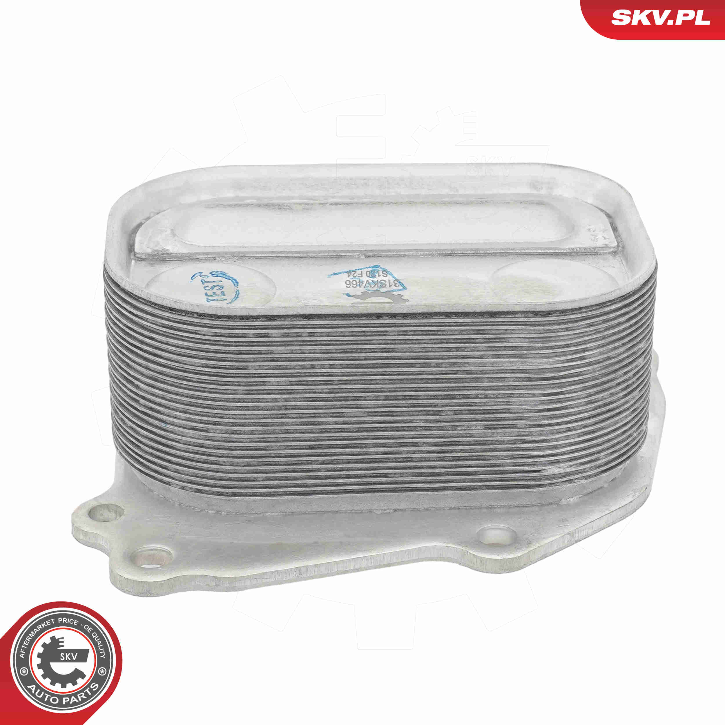 Ilustracja 31SKV466 ESEN SKV chłodnica oleju, olej silnikowy