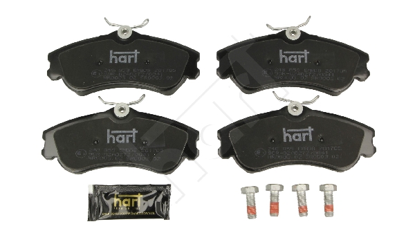 Ilustracja 248 859 HART klocki hamulcowe