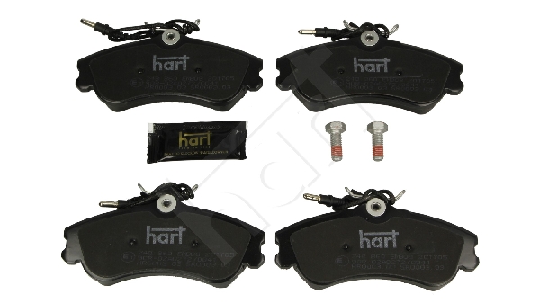 Ilustracja 248 860 HART klocki hamulcowe