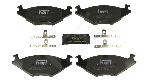 Ilustracja 248 870 HART klocki hamulcowe