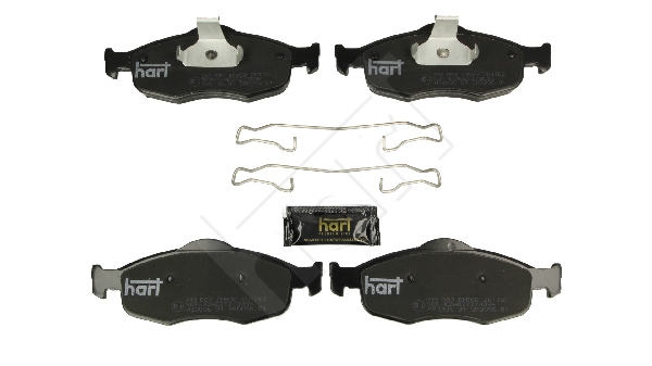 Ilustracja 248 883 HART klocki hamulcowe