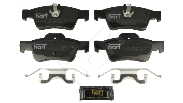 Ilustracja 248 944 HART klocki hamulcowe