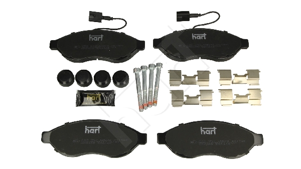 Ilustracja 248 953 HART klocki hamulcowe