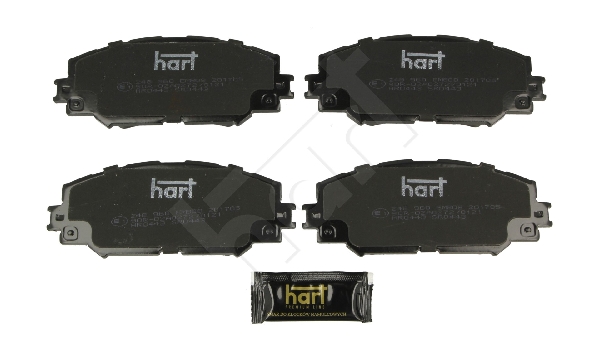 Ilustracja 248 960 HART klocki hamulcowe