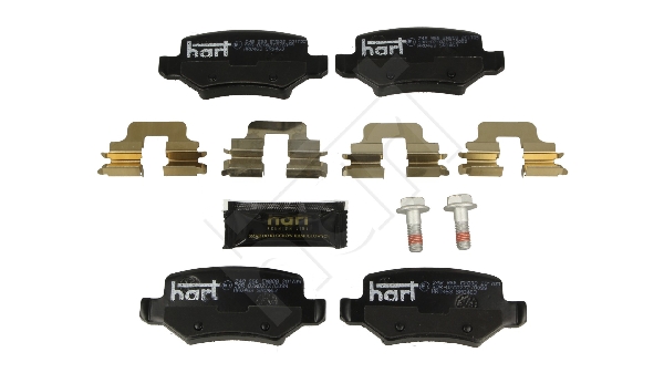 Ilustracja 248 966 HART klocki hamulcowe