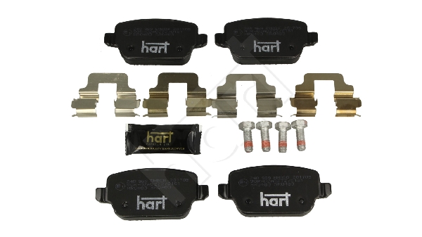 Ilustracja 248 969 HART klocki hamulcowe