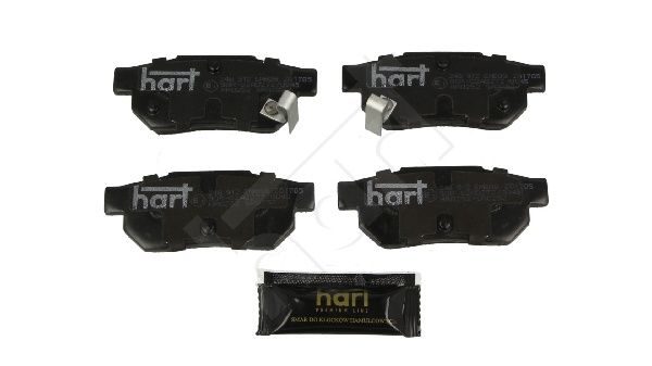 Ilustracja 248 912 HART klocki hamulcowe