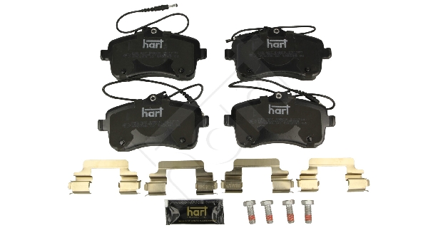 Ilustracja 248 927 HART klocki hamulcowe