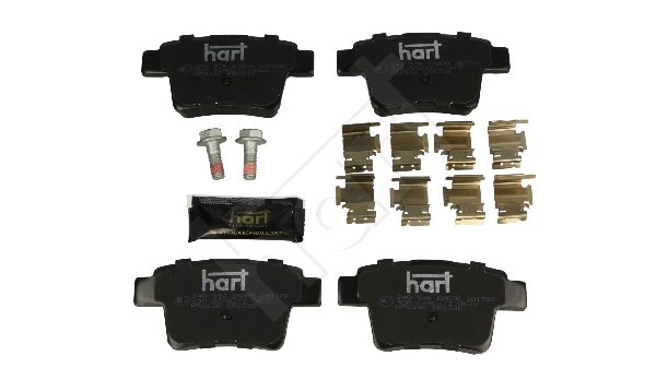 Ilustracja 248 936 HART klocki hamulcowe