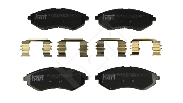 Ilustracja 248 929 HART klocki hamulcowe