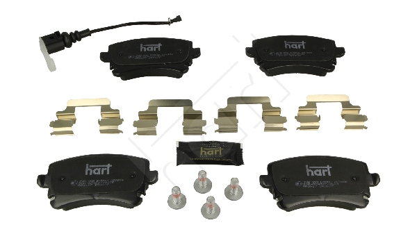 Ilustracja 248 999 HART klocki hamulcowe