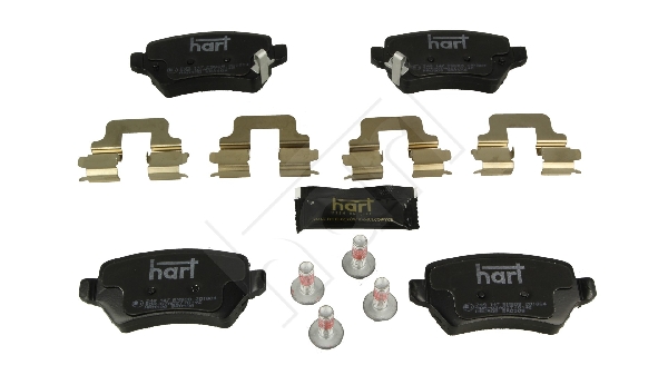 Ilustracja 249 147 HART klocki hamulcowe