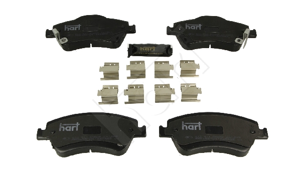 Ilustracja 211 811 HART klocki hamulcowe