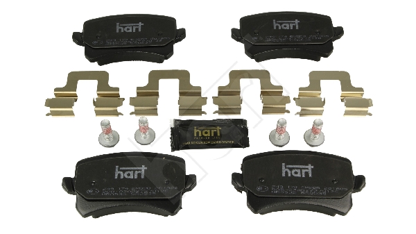 Ilustracja 249 174 HART klocki hamulcowe