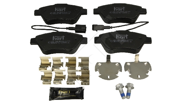 Ilustracja 252 303 HART klocki hamulcowe