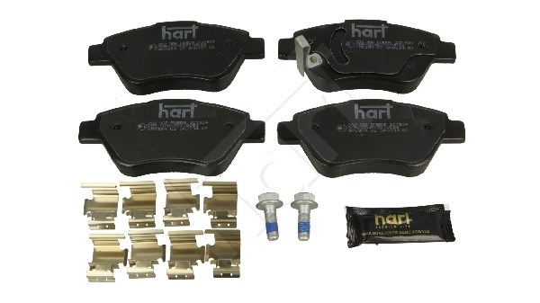 Ilustracja 252 306 HART klocki hamulcowe